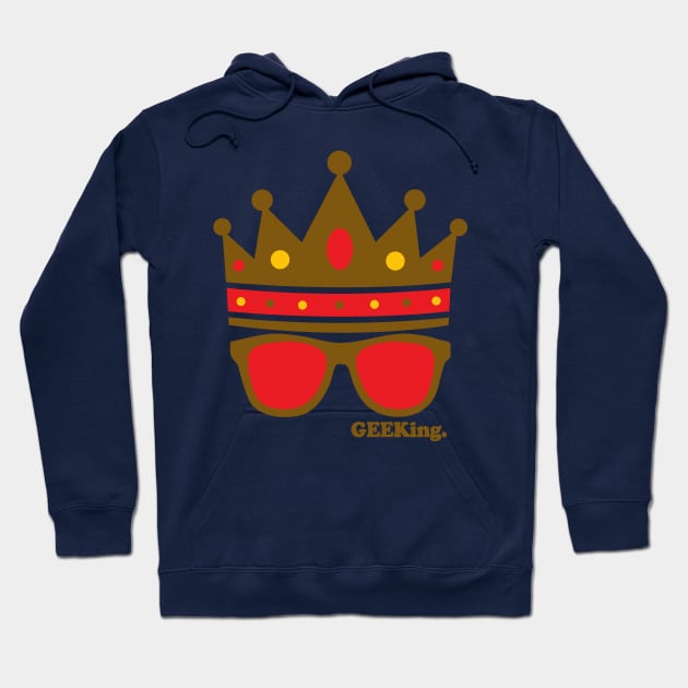 Triple Crown & Specs (Brown, Red, Gold) Hoodie by GEEKing Official